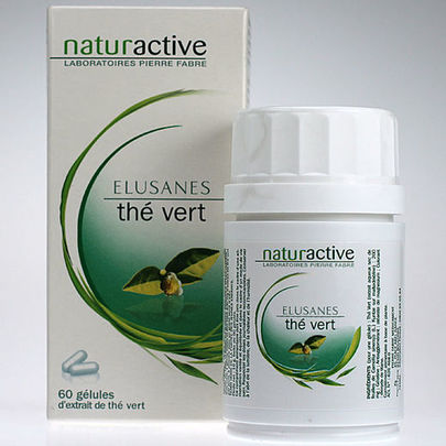 Elusanes Th&eacute; vert 60 g&eacute;lules