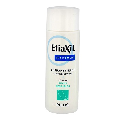 ETIAXIL D&eacute;transpirant Lotion Pieds Peaux Sensibles 100mL