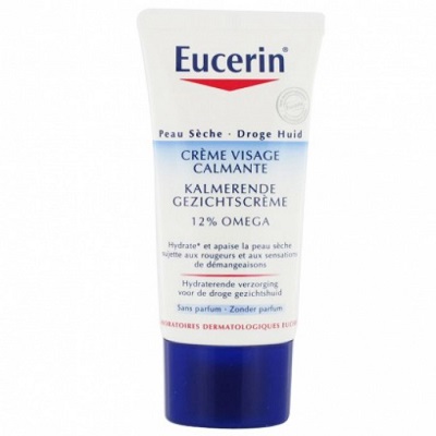 EUCERIN Cr&egrave;me Visage Calmante 12% Omega 50 mL