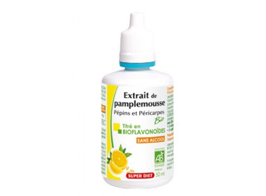 SUPER DIET Pamplemousse (P&eacute;pins et P&eacute;ricarpes) BIO 50 mL