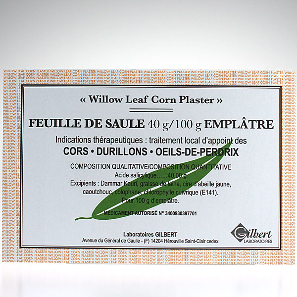 Feuille de saule Empl&acirc;tre