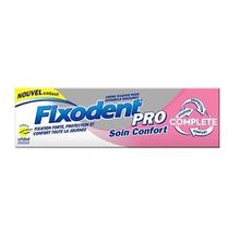 FIXODENT PRO Soin Confort Cr&egrave;me fixative pour appareils dentaires 47g