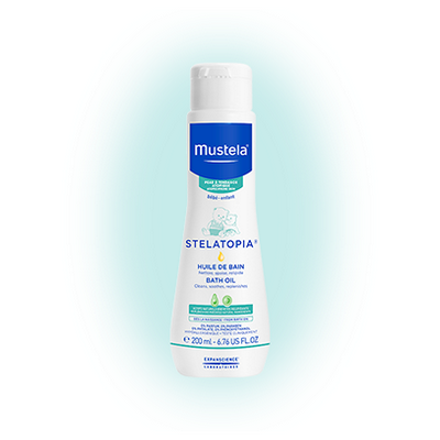 MUSTELA Stelatopia Huile de Bain Peau &agrave; Tendance Atopique 200 mL