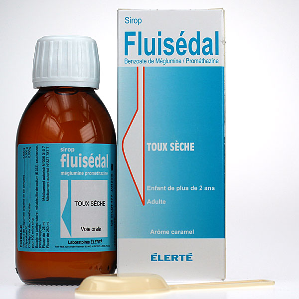 Fluis&eacute;dal Toux S&egrave;che Caramel 125 ml