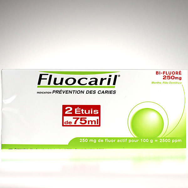 Fluocaril 2 &eacute;tuis 75 ml