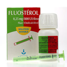 Fluost&eacute;rol 0,25mg/800 UI/dose solution buvable