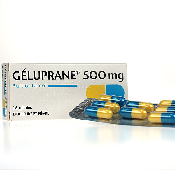 g&eacute;luprane 500mg 16 g&eacute;lules