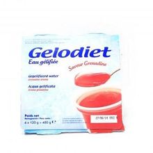 Gelodiet Eau g&eacute;lifi&eacute;e Pomme Verte 4x120g