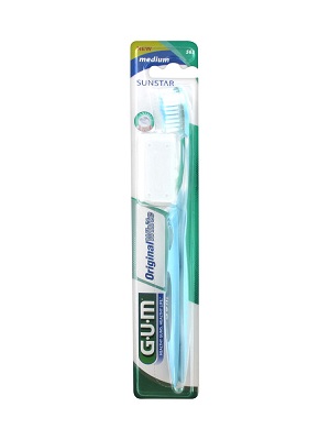 GUM Brosse &agrave; dents Original White