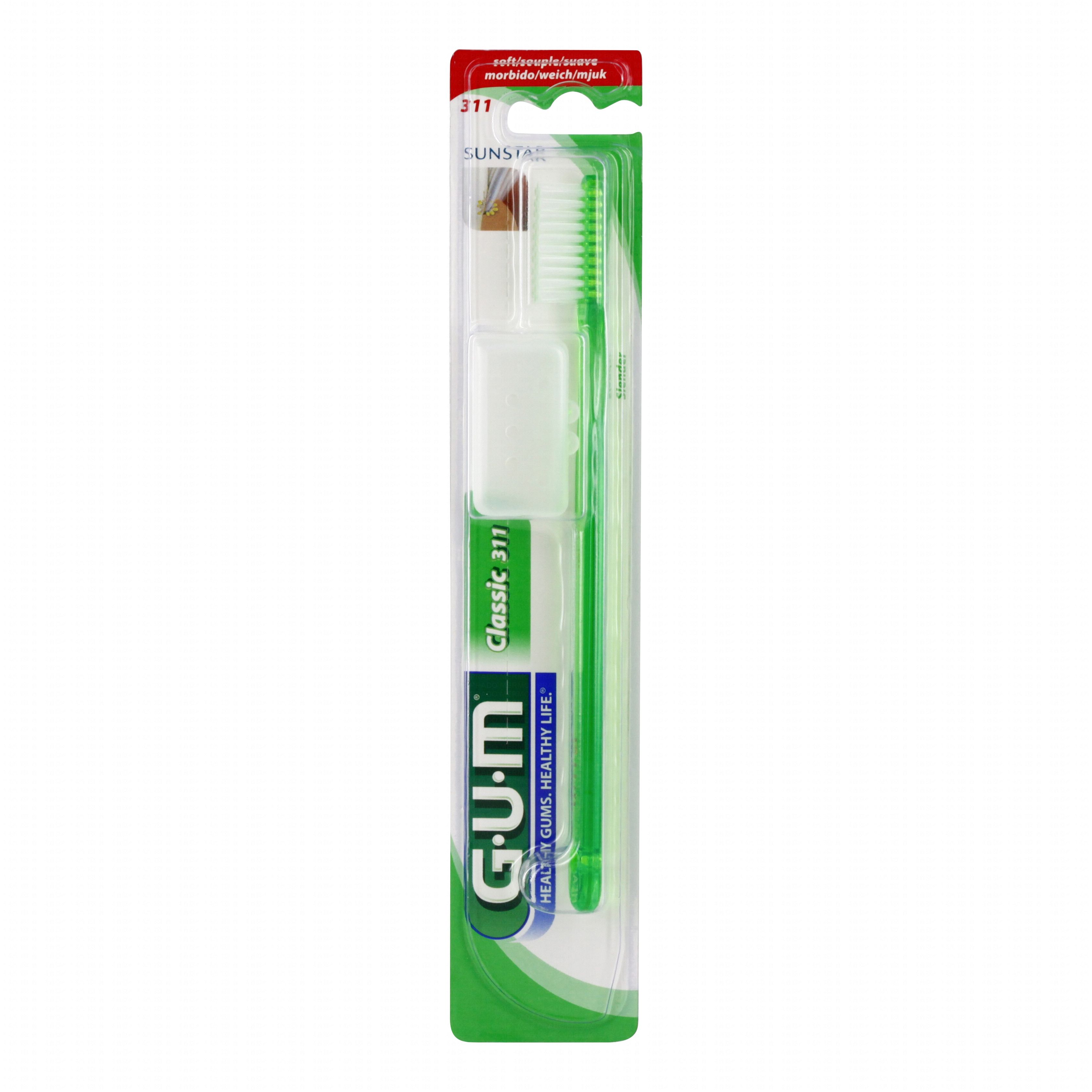 GUM Brosse &agrave; dent Classic souple 311