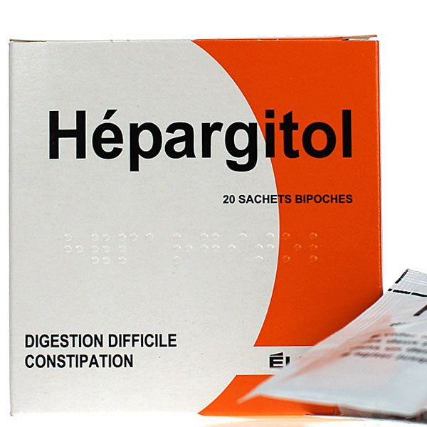 H&eacute;pargitol 20 sachets bipoches