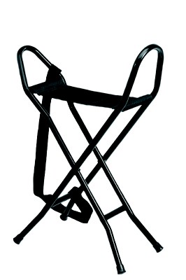 HERDEGEN Canne Si&egrave;ge Quatro Noir