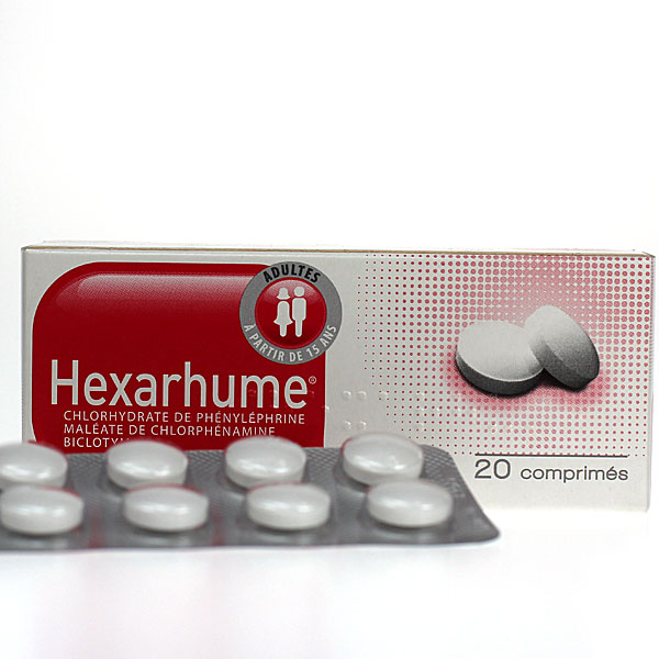 Hexarhume 20 comprim&eacute;s