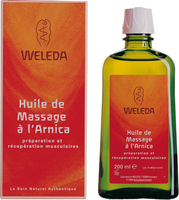 WELEDA Huile de Massage &agrave; l'Arnica 200 mL