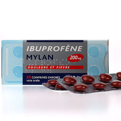 ibuprof&egrave;ne mylan 200mg 20 cprs