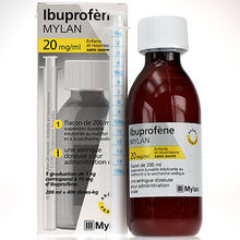 ibuprof&egrave;ne mylan sirop fraise 20mg/ml