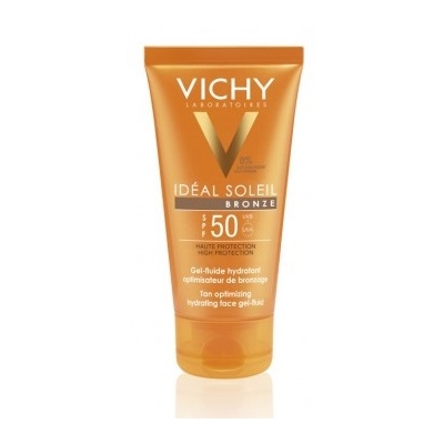 VICHY Id&eacute;al Soleil Bronze Gel Fluide Hydratant SPF50 50ml