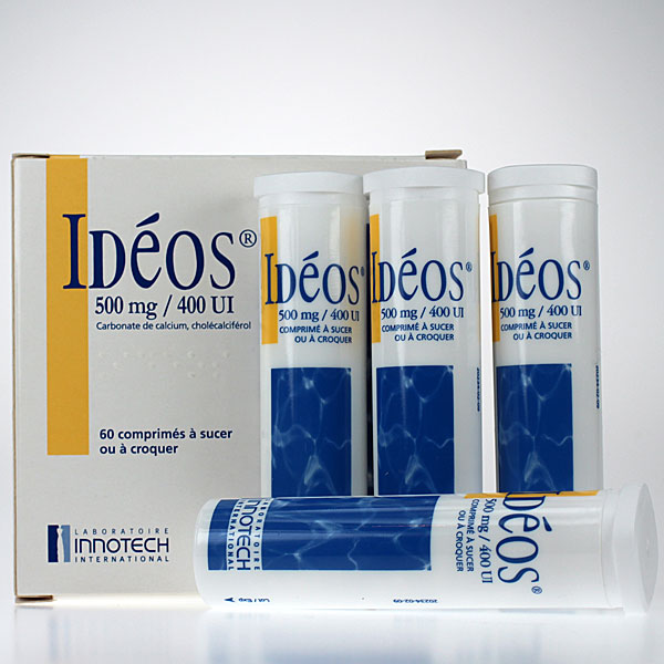 Id&eacute;os 500mg/400UI 60 cprs