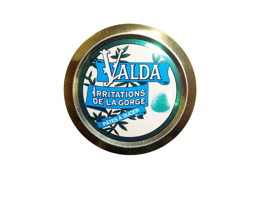 VALDA P&acirc;tes &agrave; sucer Go&ucirc;t Menthe/Eucalyptus