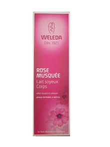WELEDA Lait Corps Soyeux Rose Musqu&eacute;e 200mL