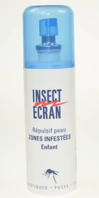 Insect Ecran R&eacute;pulsif peau Enfant zones infest&eacute;es spray 75ml