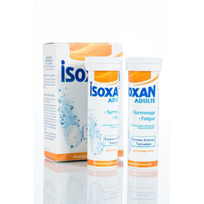 ISOXAN Adulte 20 Comprim&eacute;s effervescents