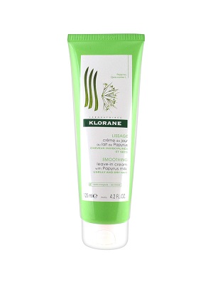 Klorane Lissage cr&egrave;me de jour au lait de Papyrus 125 mL