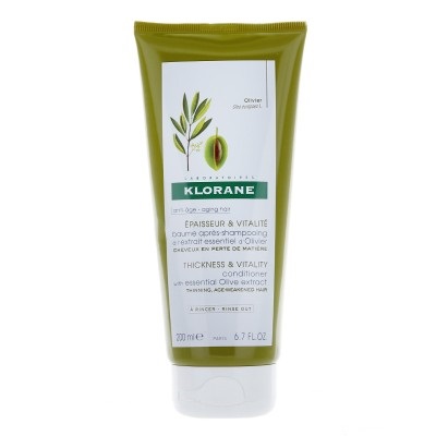 Klorane baume apr&egrave;s-shampooing &agrave; l'extrait essentiel d'olivier 200ml