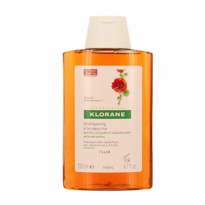 KLORANE Shampooing traitant antipelliculaire &agrave; l'extrait de capucine 200 ml