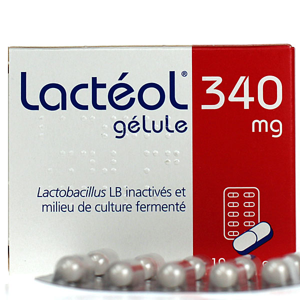 Lact&eacute;ol g&eacute;lule 340 mg 10 g&eacute;lules