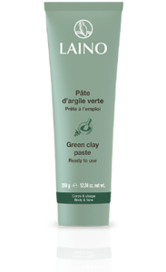 LAINO P&acirc;te d'Argile Verte pour Masque 350g