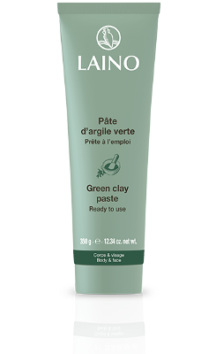 LAINO P&acirc;te d'Argile Verte pour Masque 350g