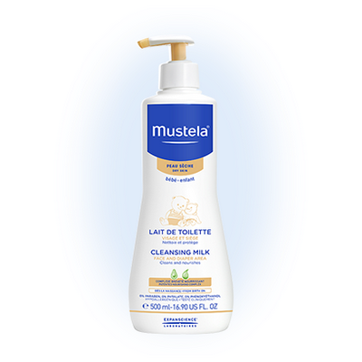MUSTELA Lait de Toilette Peau S&egrave;che 500 mL