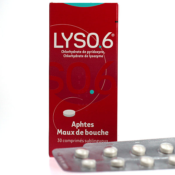 Lyso6 30 comprim&eacute;s