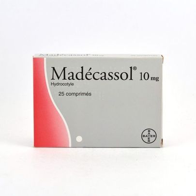 Mad&eacute;cassol 10 mg 25 cprs