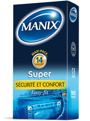 MANIX Super 6 Pr&eacute;servatifs