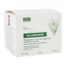 KLORANE Masque au lait de papyrus nutritif et lissant 150 ml
