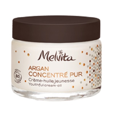 MELVITA Argan concentr&eacute; pur cr&egrave;me huile jeunesse 50ml