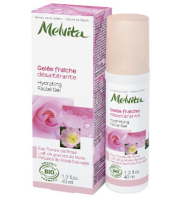 MELVITA Gel&eacute;e Fra&icirc;che D&eacute;salt&eacute;rante Nectar de Roses 40 mL