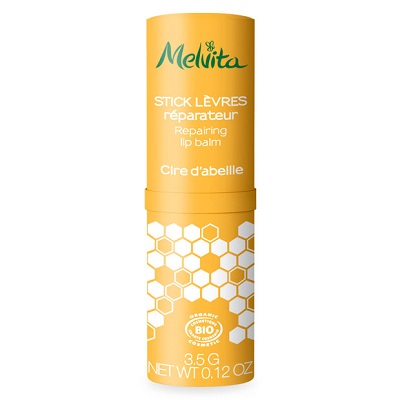 MELVITA Stick L&egrave;vre r&eacute;parateur Cire Abeille 3.5g