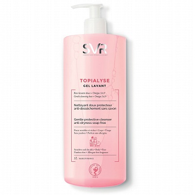 SVR Topialyse Gel Lavant Nettoyant Doux 1l