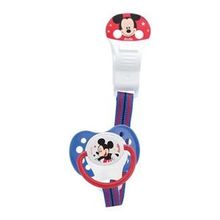 Attache Sucette-Ruban Mickey 2&egrave;me &acirc;ge