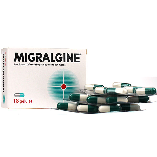 migralgine 18 g&eacute;lules