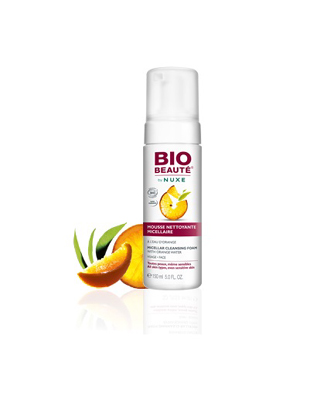 BIO-BEAUT&Eacute; Mousse Nettoyante Micellaire &agrave; l'Eau d'Orange 150 mL