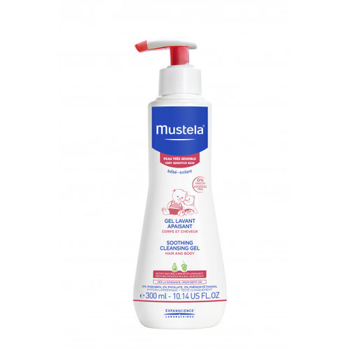 Mustela Peau Tr&egrave;s Sensible Gel Lavant Apaisant Corps & Cheveux 300 mL
