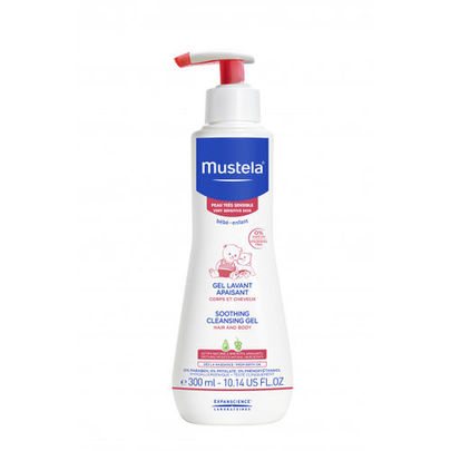 Mustela Peau Tr&egrave;s Sensible Gel Lavant Apaisant Corps & Cheveux 300 mL