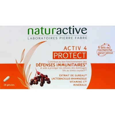 NATURACTIVE Activ4 Protect 28 g&eacute;lules