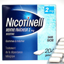 Nicotinell Menthe Fra&icirc;cheur 2 mg Sans sucre 204 gommes