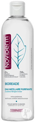 NOVIDERM Bor&eacute;ade Eau Micellaire Purifiante 400mL