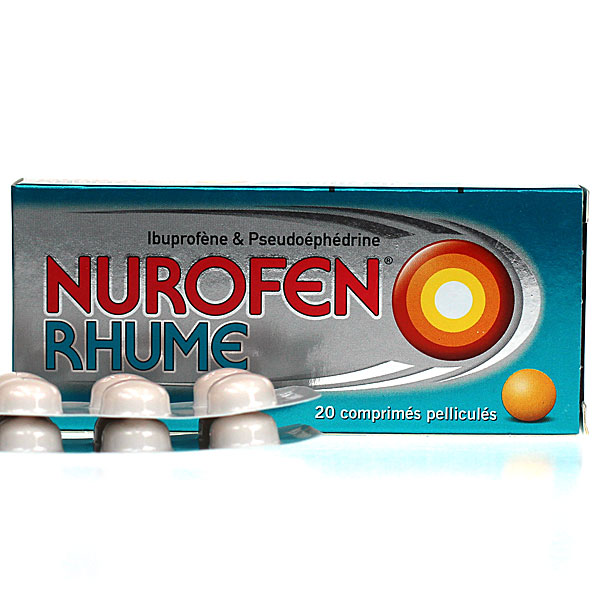 Nurofen Rhume 20 comprim&eacute;s